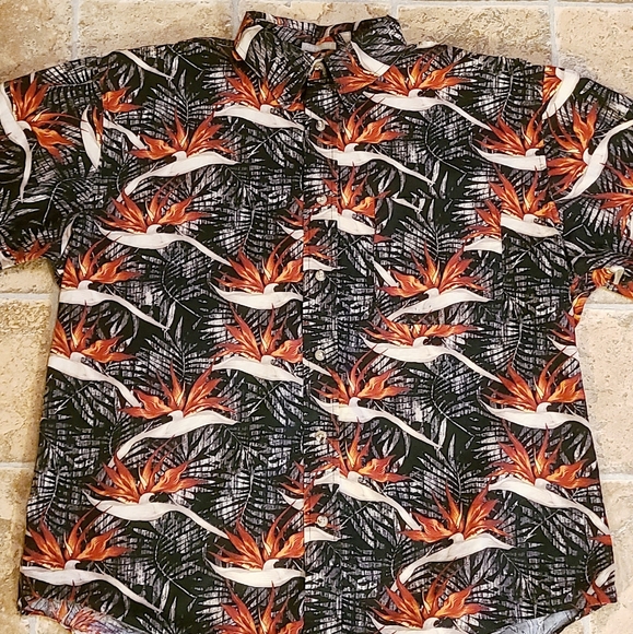 Bird of Paradise Print Hawaiian Shirt All Over Print - Picture 6 of 6